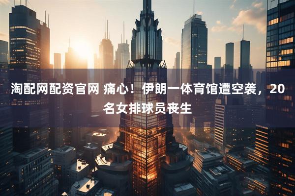 淘配网配资官网 痛心！伊朗一体育馆遭空袭，20名女排球员丧生